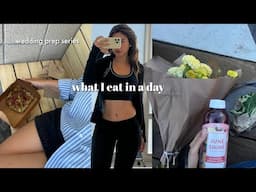 what I eat in a day - three months from my WEDDING.. | healthy meals, mindset, and more