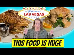 Massive Food Items at This Fremont Street Restaurant in Downtown Las Vegas