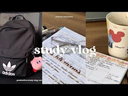 📓 productive study vlog: senior high school, lots os study, coffee, haircut, what’s in my backpack