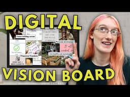 No Space For A Vision Board? Create a Digital Version (That ACTUALLY WORKS!)