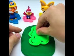 Crong from Pororo the Little Penguin Play-doh Molds and Toys #shorts