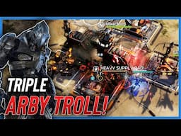 the TRIPLE Arbiter troll is BACK! Halo Wars 2