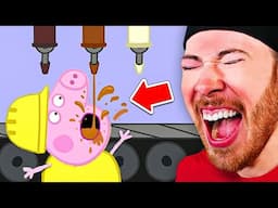 FUNNIEST Peppa Pig Animations! TRY NOT TO LAUGH!