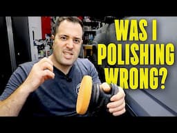 Polishing Incorrectly? Learn to polish! #detailing #details #polishing