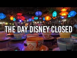 My Footage From The Day Disney Closed Due To COVID