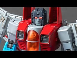 Starscream AMK Pro Series Collectors Edition battle damaged Yolopark vs Megatron