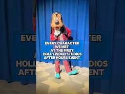 Popular and RARE characters were out during After Hours at Disney’s Hollywood Studios! #DisneyWorld