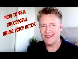 How To Be A Successful Anime Voice Actor - Spike Spencer - Mindscrambler