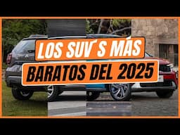 Los 10 SUV´s más BARATAS DEL MERCADO | ¿Cuál deberías comprar?