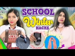 School Hacks In Winter  - Teacher vs Students | Back To School | Anaysa