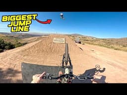 RIDING THE BIGGEST MTB JUMP LINE IN MEXICO IS GNARLY!