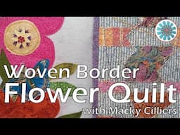 Woven Border - Quilt and Fabric Art - Tutorial by Macky Cilliers