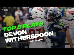 Devon Witherspoon Top 5 Plays Of the 2024 Season | Seattle Seahawks