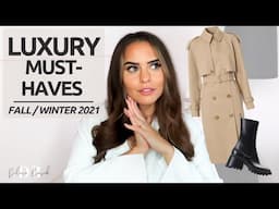 FALL/WINTER LUXURY STAPLES 2021 | FALL/WINTER MUST-HAVES 2021