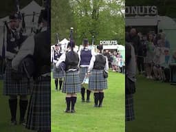 Ross & Cromarty #pipesanddrums compete at #banchory for 2024 North #scotland #championship #shorts