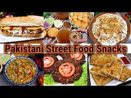 6 Best Pakistani Street Food Snacks For Iftar ❗RAMADAN SPECIAL By Tasty Food With Maria