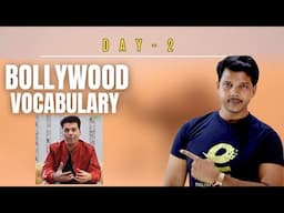 BOLLYWOOD VOCABULARY DAY -2 || #english #vocabulary