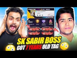 Sk Sabir Boss 7 Years old Id Prank On Baccha Youtuber Gone Wrong ♥️ - Garena Free Fire Max