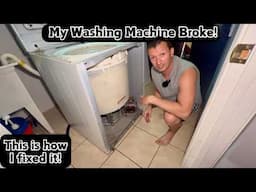 How to fix a washing machine that won’t drain!