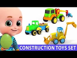 🔴🔴 Car Cartoons for Kids & Baby songs - Lee the Truck and Street Vehicles - Cars and trucks