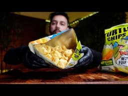 turtle chips Korean corn chips | mukbang asmr (no talking)