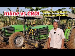 Deutz fahr Customer feedback | Agrolux vs Agromaxx | 80 HP Inline vs CRDI | Agriculture INDIA