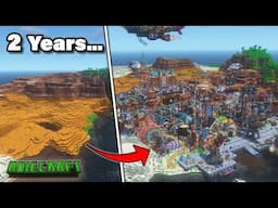 Minecraft Cinematic - Steampunk City 2 Years on!