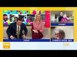 Karl Stefanovic surprised with call from wife and loved ones