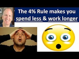 Is the 4% Rule making you work longer and spend less?  Probably.