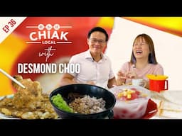 Tasting Tampines local delights with Mayor Desmond Choo!