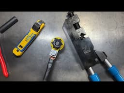 Crimping Welding/Battery Cables With A Temco Dieless Crimper