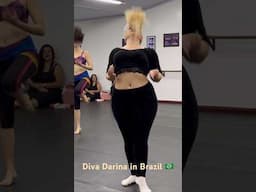 Diva Darina in Brazil 🇧🇷 #bellydancelife #bellydancer #dance #dancer #danceclasses #divadarina