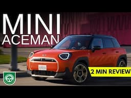 MINI Aceman 2025 Review | The FUTURE of Compact EV's?