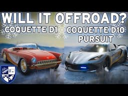 Invetero Coquette D1 & D10 Pursuit | Will it Offroad in the Snow? GTA Online