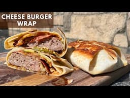 Crunchy cheeseburger wrap | Cheeseburger by Xman & Co