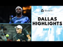 Tiafoe Faces Daniel; Arnaldi & Davidovich Fokina Also In Action | Dallas 2025 Day 1 Highlights