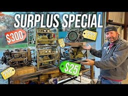 We Bought SEVEN Retired Military Generator Engines for Cheap… Will they Run?