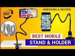 Adjustable Long Arm Phone Holder | Flexible Mobile Stand | Phone Holder | #shorts