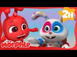 Dress Up and Drive | Morphle the Magic Pet | Preschool Learning | Moonbug Tiny TV