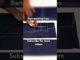 Dart marking tips