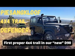 The "New" D90 Meets Piesangkloof: Three Defenders, One Epic Trail!