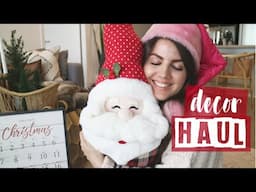 Christmas & Home Decor Haul + my Christmas storage tubs | Rachael Jade