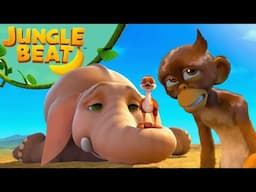 Downhill Derby | Jungle Beat: Munki & Trunk | Kids Cartoon 2025