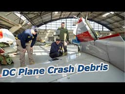 NTSB NEW Video SALVAGED DC Plane Crash Black Hawk Debris