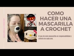 Mascarilla Amigurumi Paso a Paso | MakeupbyIve