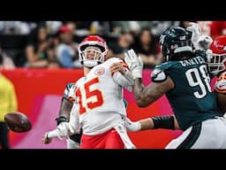 Patrick Mahomes reacts to Chiefs' Super Bowl loss to Eagles