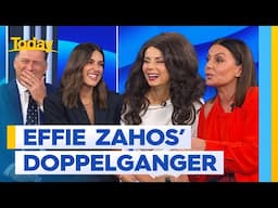 Effie Zahos' doppelganger makes Today viewers look twice | Today Show Australia