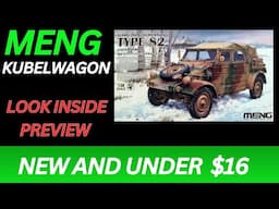 Meng 1/35 Kubelwagons  New and under $16 look inside preview