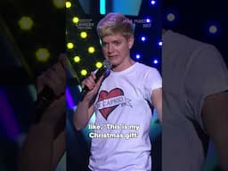 #MaeMartin was VERY specific about their Christmas presents as a kid... #micf #standup #christmas