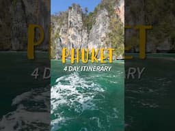 4 days in Phuket | Things to do in Phuket, Thailand | Phuket itinerary #phuket #travel